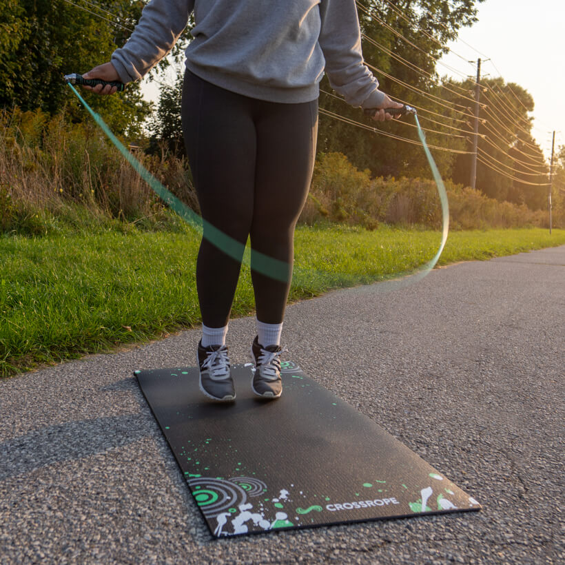 Jump Rope Travel Mat Jump Rope Travel Mat